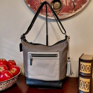 Coach Legacy Color Block Duffle #19995